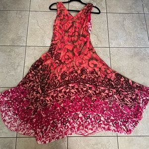 Red Multi Summer dress